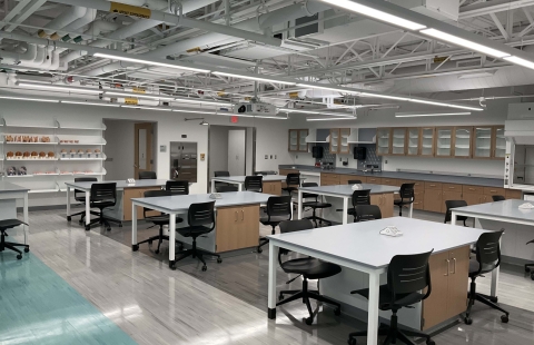 Spaulding Life Science 215 classroom