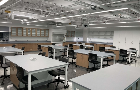 Spaulding Life Science 215 classroom