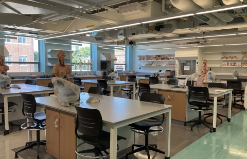 Spaulding Life Science 216 classroom