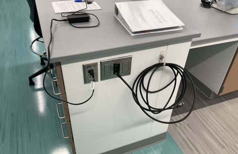 Spaulding Life Science 224 classroom equipment