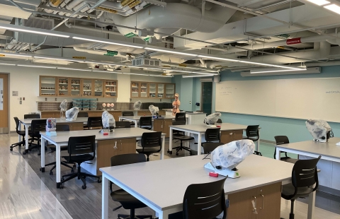 Spaulding Life Science 224 classroom