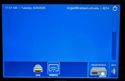 Kingsbury W389 Touch Panel