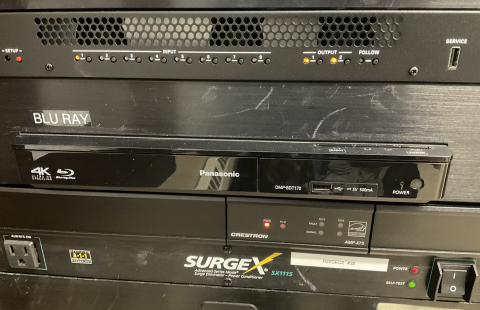 Murkland 201 Classroom Blu-Ray Player