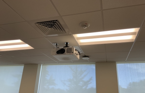McConnell 302 Classroom Projector