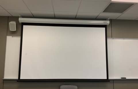 McConnell 302 Classroom Screen