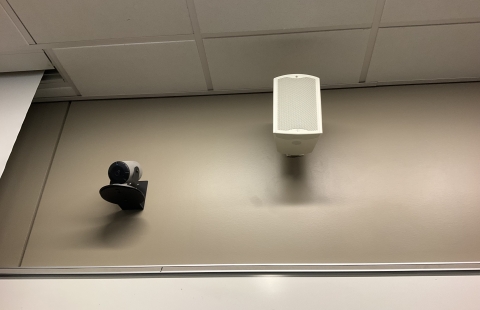 McConnell 340 Classroom Front Camera and Speaker