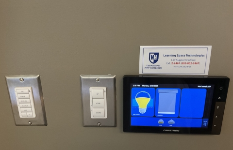 McConnell 350 Classroom touch Panel