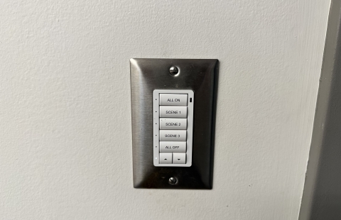 Hamilton Smith 103 Classroom Light Switch