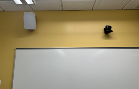 Hamilton Smith 124 Classroom Front Camera