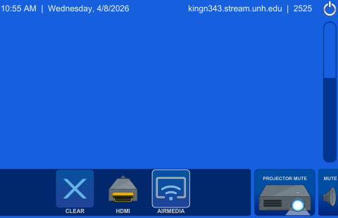 Kingsbury N343 Classroom Touch Panel