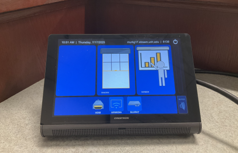 Murkland G17 Classroom AV Touch Panel