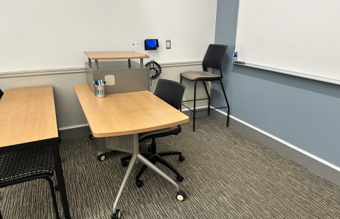 Hamilton Smith 201 Classroom Instructor Area