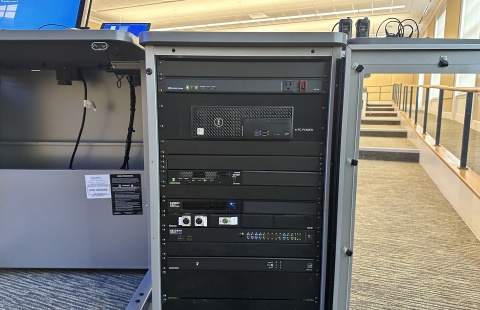 Hamilton Smith 210 Classroom AV Rack