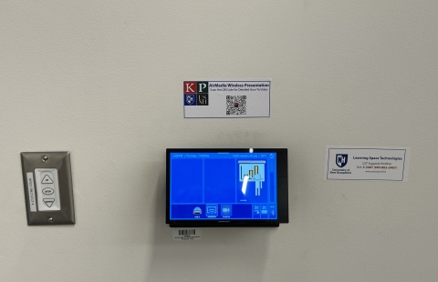 Hamilton Smith 202 AV Touch Panel Area
