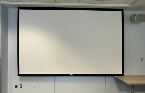 Rudman G89 Classroom Projection Screen