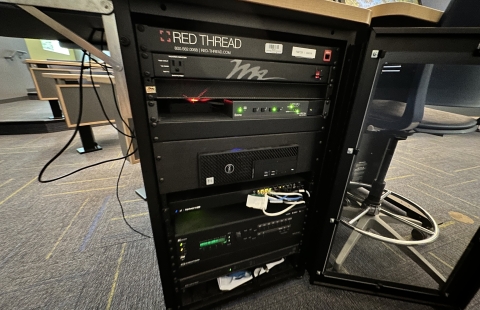 Chase 105 Classroom AV Rack