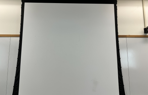 James G54 Classroom Projector Screen