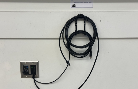 Parsons N114 Classroom AV Cables