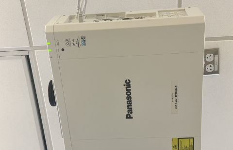 Parsons N114 Classroom Projector