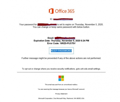 office password phish