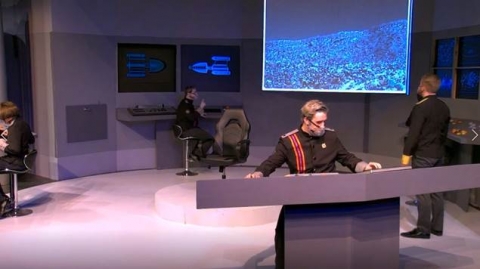 Photo of a student theatrical production