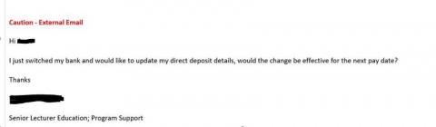payroll update