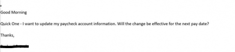 direct deposit phish