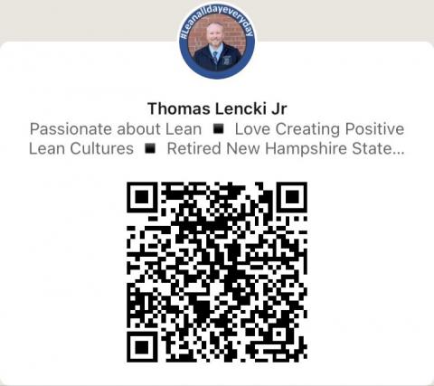 Thomas Lencki Jr. LinkedIn QR Code
